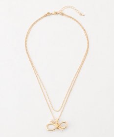 組曲 パールライクエンドノットレイヤード ネックレス