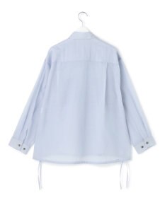 23区 【先行予約】ナイロンコットンシアーボイル ドロストシャツ