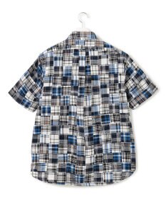 J.PRESS MEN パッチワーク プルオーバーシャツ