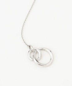 J.PRESS LADIES 【3way】ダブルリングラリエット ネックレス