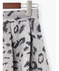 Te chichi レオパードジャガードフレアスカート《2025Autumn catalog vol.2 item》