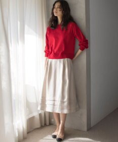 組曲 ラメオーガンジー スカート