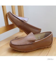 Pointer 本革インヒールローファー