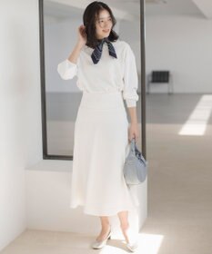 組曲 【セットアップ着用可・WEB限定カラーあり】MINA ニットフレアスカート