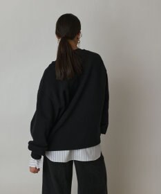 GRACE CONTINENTAL Catphoto裏毛トップ