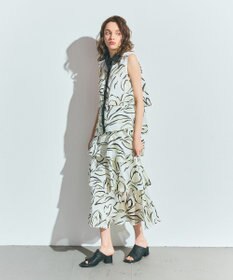 GRACE CONTINENTAL プリントレイヤードノースリーブ