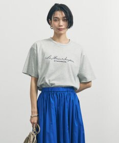 UNFILO L 【VERY掲載】BEAUTY FORM-T cotton ロゴ ハーフスリーブ Tシャツ