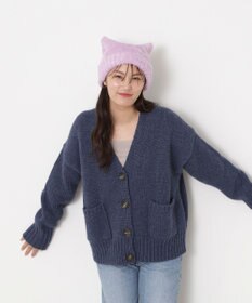 MOONBAT PAUL&JOE ACCESSOIRES(ポール&ジョー)ネコミミ シャギー ニット帽