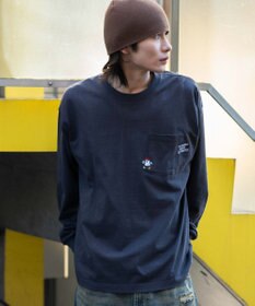 WEGO ポケット刺繍BIG　T（長袖）