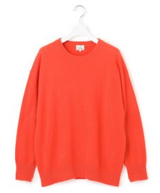 23区 【Oggi2月号掲載/洗える】ピュアカシミヤ クルーネック ニット