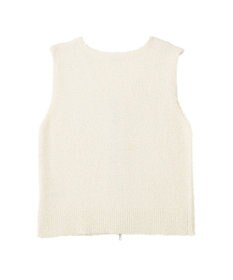 AMERICAN HOLIC ダブルZIPシャギーニットベスト