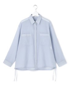 23区 【先行予約】ナイロンコットンシアーボイル ドロストシャツ