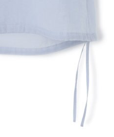 23区 【先行予約】ナイロンコットンシアーボイル ドロストシャツ