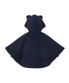 MIKI HOUSE HOT BISCUITS お耳付きボアフリース ダッフルマントギフトセット【BOX付き】