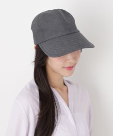 MOONBAT 【遮光100％/遮熱/UVカット】FURLA(フルラ)アーチロゴ ロングつば キャップ 帽子  手洗い可能/日本製