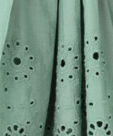 ANY KIDS 裾 刺繍 スカート