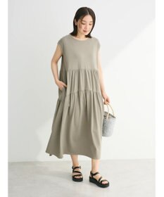 Green Parks ・ＳＵＧＡＲ　ＳＰＯＯＮ【ＣＯＯＬ】フレンチキリカエワンピ