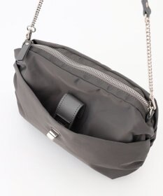 J.PRESS LADIES 【2way】ナイロンギャザー ショルダー バッグ