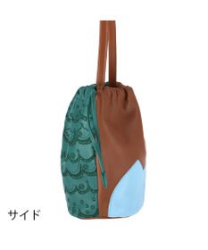 tsumori chisato CARRY スカラップししゅう ショルダーバッグ ミニバッグ 猫モチーフ