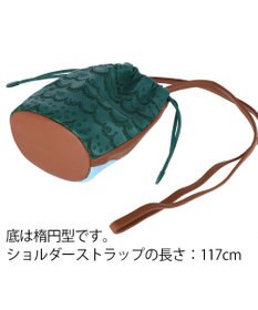 tsumori chisato CARRY スカラップししゅう ショルダーバッグ ミニバッグ 猫モチーフ