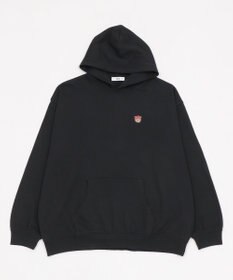 WEGO 【ユニセックス着用ITEM/SMLサイズ展開/裏起毛】ワンポイント刺繍プルパーカー