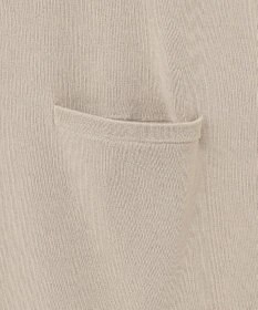 ICB 【洗える】 ドライコットンアセテート ニットジャケット