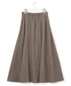 23区 【セットアップ対応】リネンレーヨンストレッチ フレア スカート