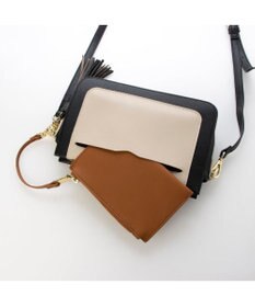 UNBILLION カシュカシュ cachecache / フロントポケットタッセルショルダー