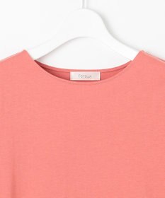Feroux 【UVケア】バックペプラムチュニック Tシャツ