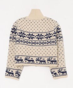 WEGO ノルディックZIPニット