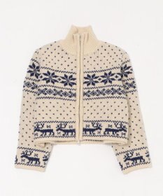 WEGO ノルディックZIPニット