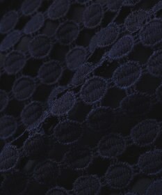 YECCA VECCA レースMIXレイヤードデザインシャツ