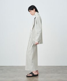ATON HEAVY HEMP | タックストレートスカート