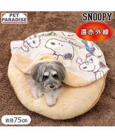 PET PARADISE スヌーピー 遠赤外線 くつろぎマット 《兄弟柄》 Ｍ