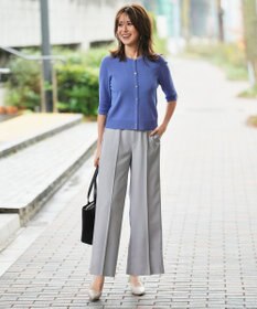 ANY SIS S スマートビューティストレッチベルト ワイドパンツ