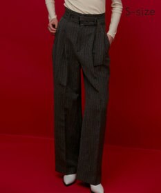 BEIGE， 【S-size】TURENNE / ワイドパンツ