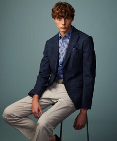 JOSEPH ABBOUD 【キングサイズ・ストレッチ・洗える・軽量・防しわ・速乾・エコ撥水】ライトウェーブ ジャケット