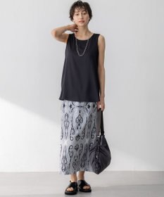 23区 【Oggi5月号掲載】ミスティサテン タンクトップ