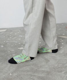 TRICOTE マーブルクルーソックス