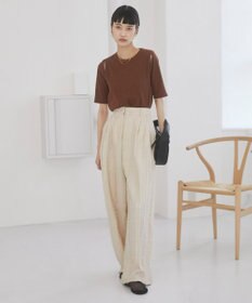 WEGO 【ANGIE VINTAGE】カットアウトリブトップス