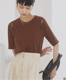 WEGO 【ANGIE VINTAGE】カットアウトリブトップス