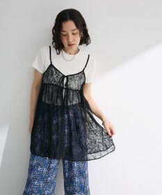 Green Parks 前後２ＷＡＹレーススパンコールビスチェ