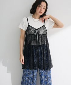 Green Parks 前後２ＷＡＹレーススパンコールビスチェ