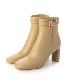 MODE ET JACOMO <MODE ET JACOMO>サイドベルトスクエアトゥショートブーツ