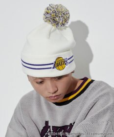 WEGO 【ユニセックス着用ITEM】別注NBA　ポンポンニットキャップ