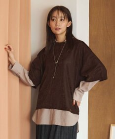 Green Parks シアーベロアプルオーバー