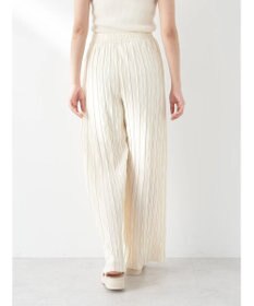 earth music&ecology リラックスセルフカットパンツ（Ｉｖｏｒｙ）