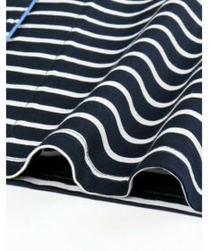 une nana cool 【綿100％】やわらか天竺ボーダー半袖パジャマ MADE WITH LIBERTY FABRIC