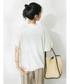 CRAFT STANDARD BOUTIQUE 【洗える】チューリップスリーブプルオーバー