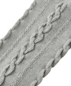 MIKI HOUSE HOT BISCUITS 【70-120cm】 ケーブル柄タイツ